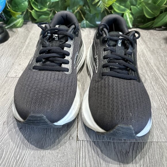 Brooks Womens Glycerin 21 1204091D090 Black Running Shoes Sneakers Size 8 Wide - Picture 3 of 10